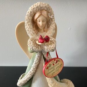 Enesco "The Heart of Christmas" Angel Figurine